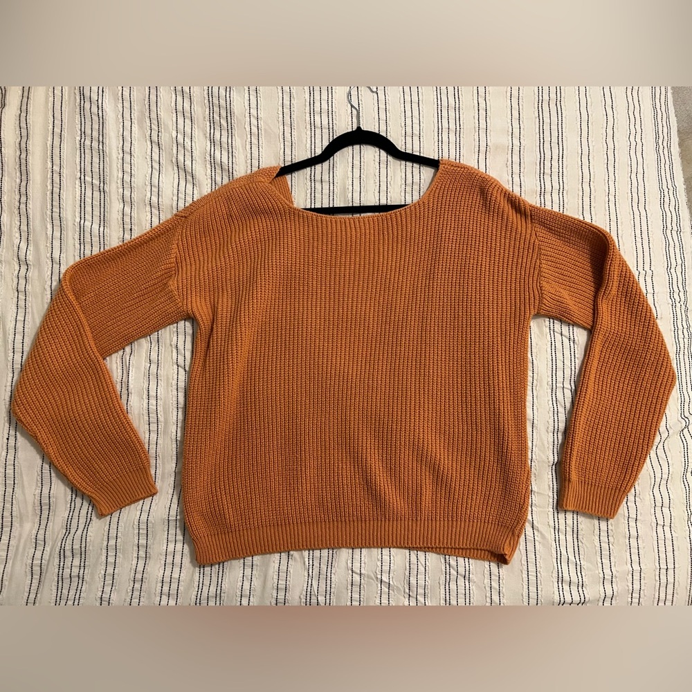 Boohoo Backless Sweater Size 12/14 - Picture 8 of 8